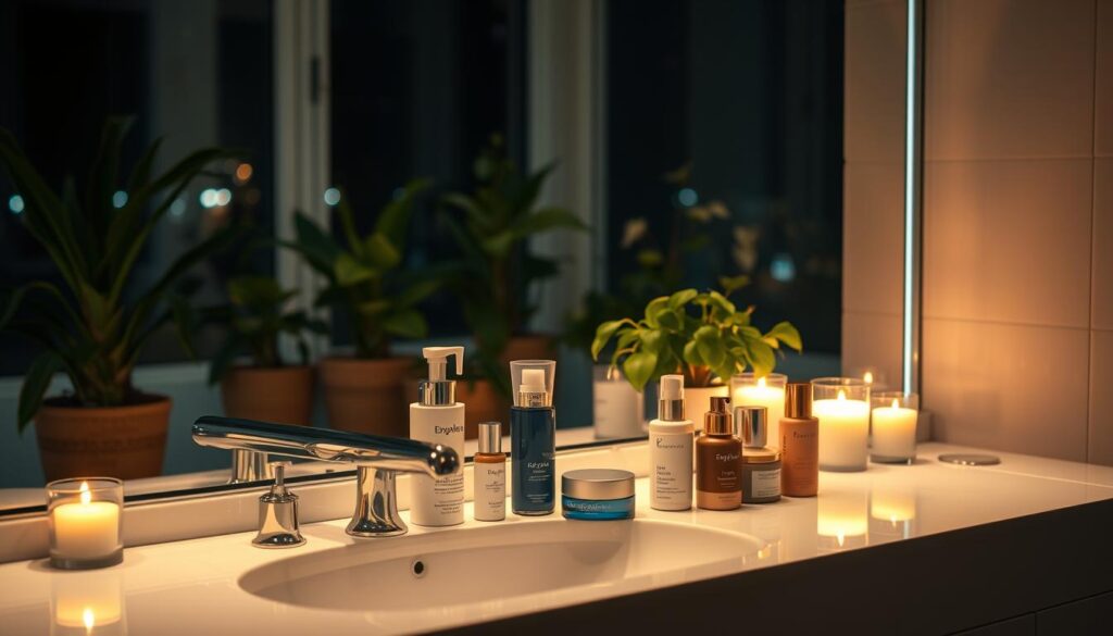 nighttime skincare