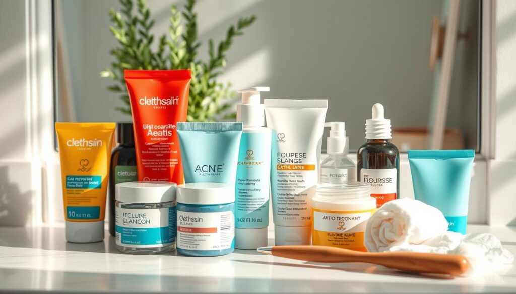 over-the-counter acne products