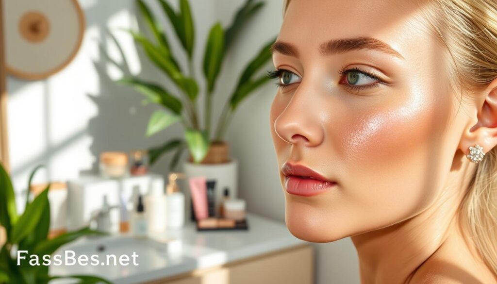 achieving a natural glow with makeup