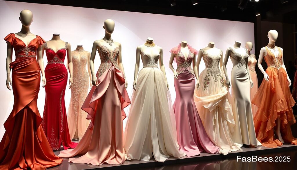 glamorous evening dresses