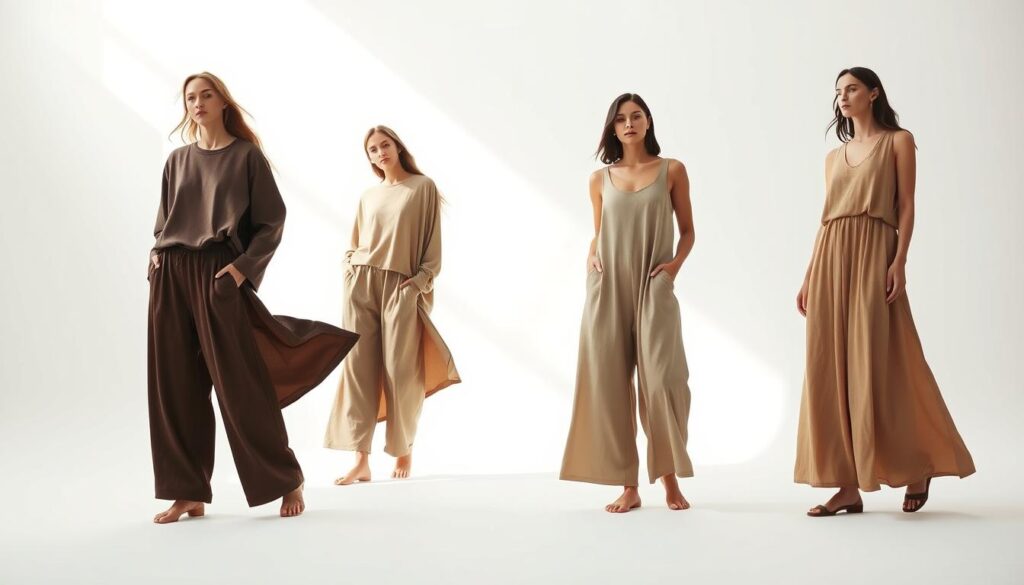 relaxed silhouettes fashion trend